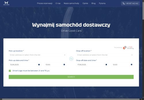 opinie DG Cars | Wypożyczalnia aut dostawczych, wynajem busów Lublin